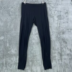 McPlanet Pull On Casual Pants Womens‎ Size 8 Black Stretch  Embellished Logo